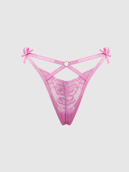 NATASHA LACE STRAPPY G-STRING