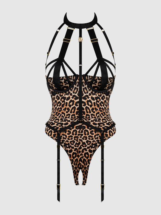 DEVON MICRO STRAPPY HARNESS TEDDY