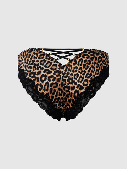 DEVON MICRO & LACE STRAPPY BACK HIPSTER