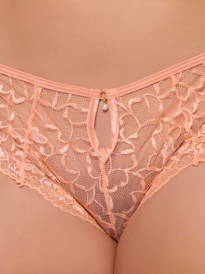 GIGI STRETCH LACE KEYHOLE TANGA