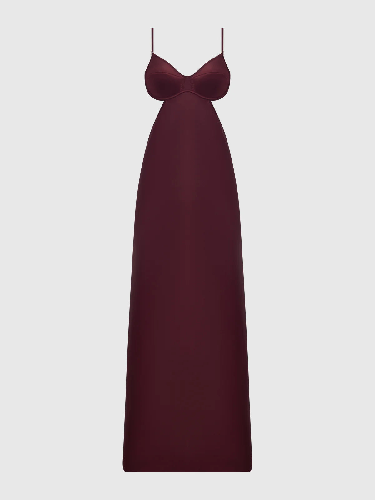 Brigeta Satin Mono Wire Long Gown