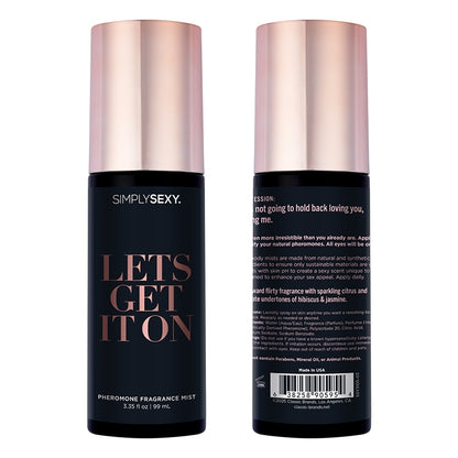 Simply Sexy Pheromone Fragrance Mist