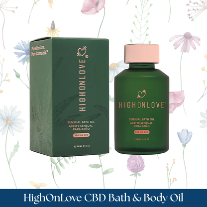 HighOnLove "SEE BEE DEE" Bath & Body Oil