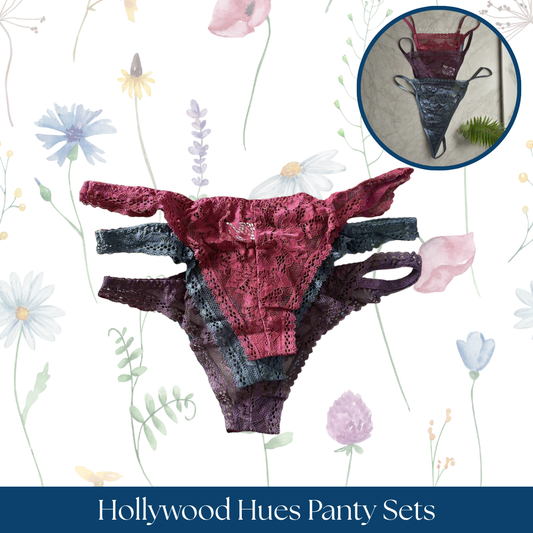 Conjuntos de braguitas Hollywood Hues