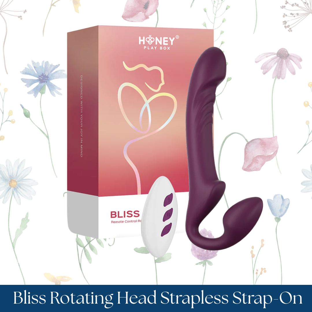 Honey Play Box Bliss Rotating Head Strapless Strap-On