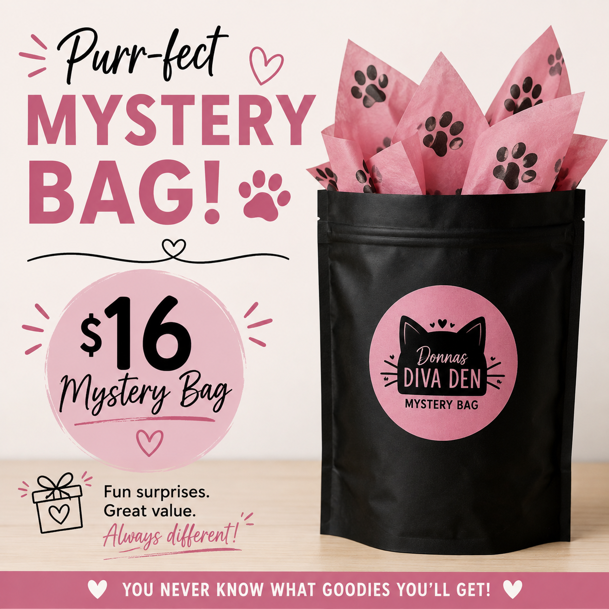 Cersei and Tormund Mystery Bag