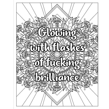 F*ck Menopause: A Sweary Coloring Book of Calming Mandalas for Cooling the Fire Within