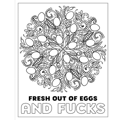 F*ck Menopause: A Sweary Coloring Book of Calming Mandalas for Cooling the Fire Within