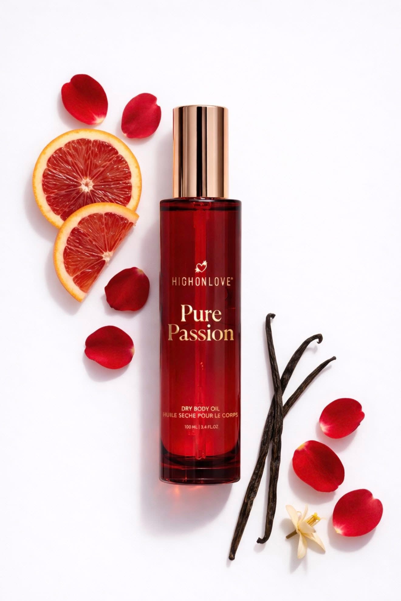 HighOnLove Pure Passion Dry Body Oil