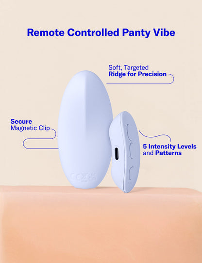 Dame Lay Panty Vibrator with Remote Control