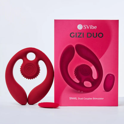 SVibe Snail GIZI Duo Couples Stimulator