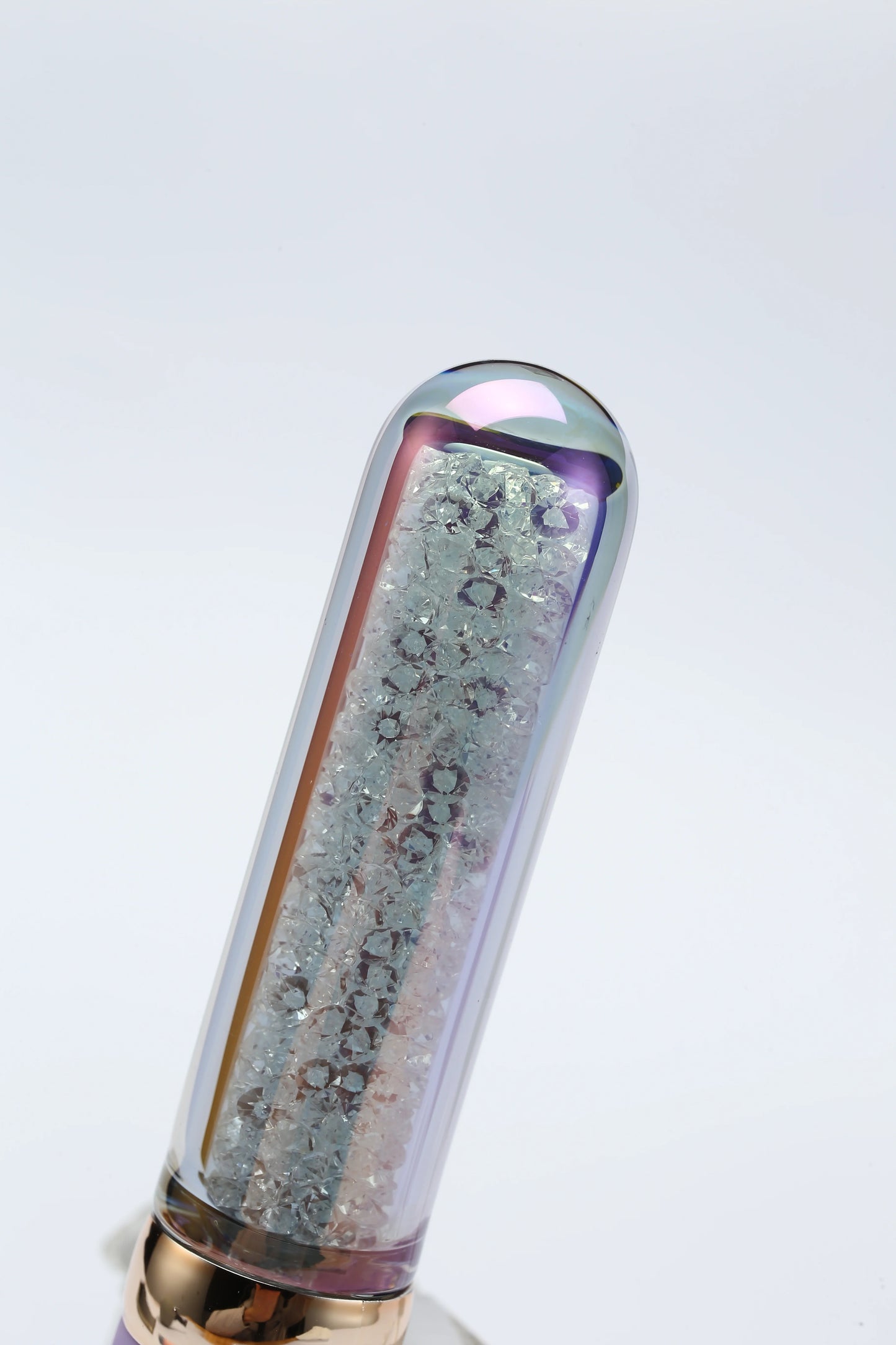 Cristal Diamond Glitter Glass Clitoral Vibrator