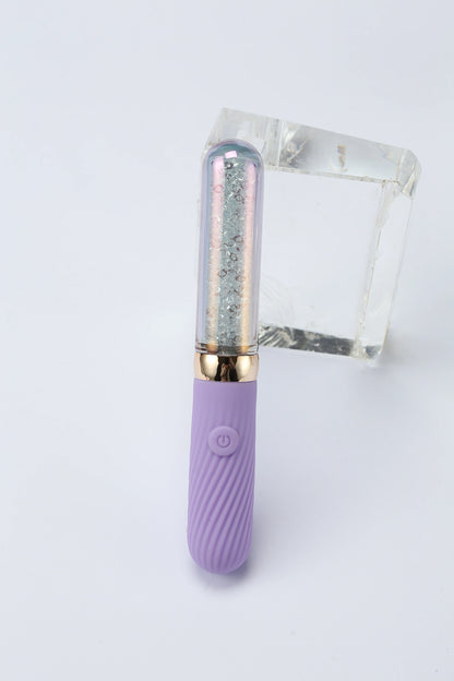 Cristal Diamond Glitter Glass Clitoral Vibrator