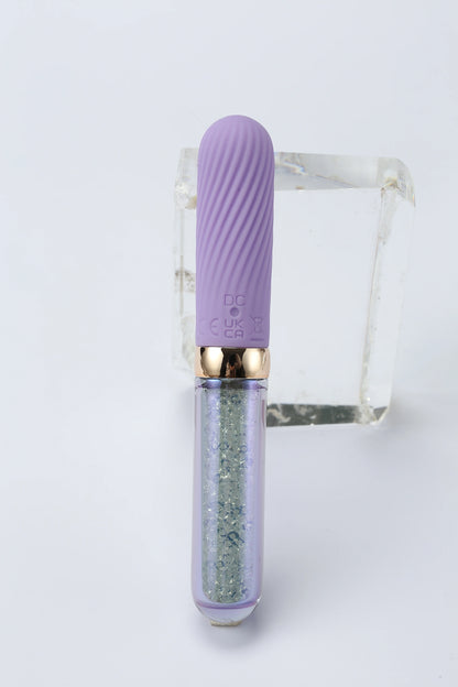 Cristal Diamond Glitter Glass Clitoral Vibrator