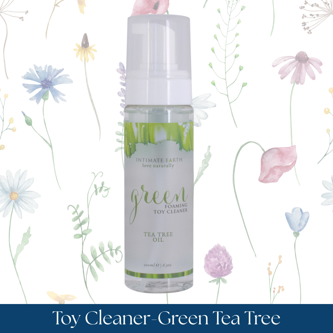 Intimate Earth Foaming Toy Cleaner-Green Tea Tree
