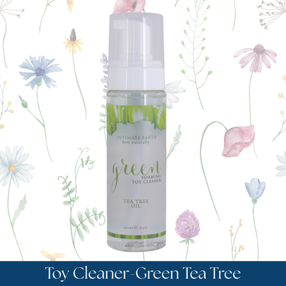 Intimate Earth Foaming Toy Cleaner-Green Tea Tree