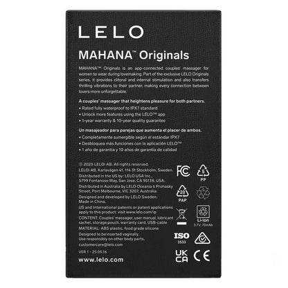 Lelo Originals Mahana