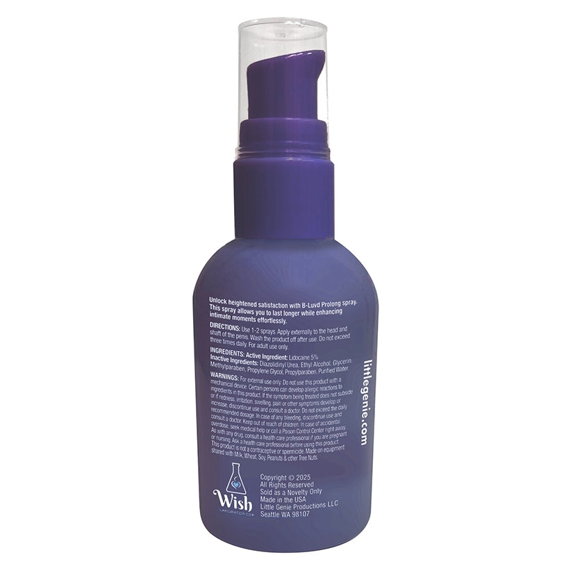 B-LUVD Prolong Spray