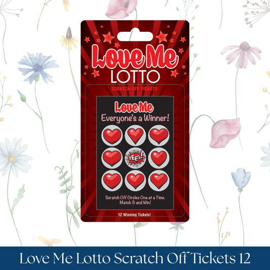 Love Me Lotto Scratch Off Tickets 12 Pack