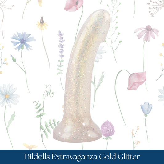 Love to Love Dildolls Extravaganza Gold Glitter