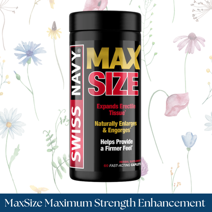 MaxSize Maximum Strength Enhancement 60-Tablet Bottle