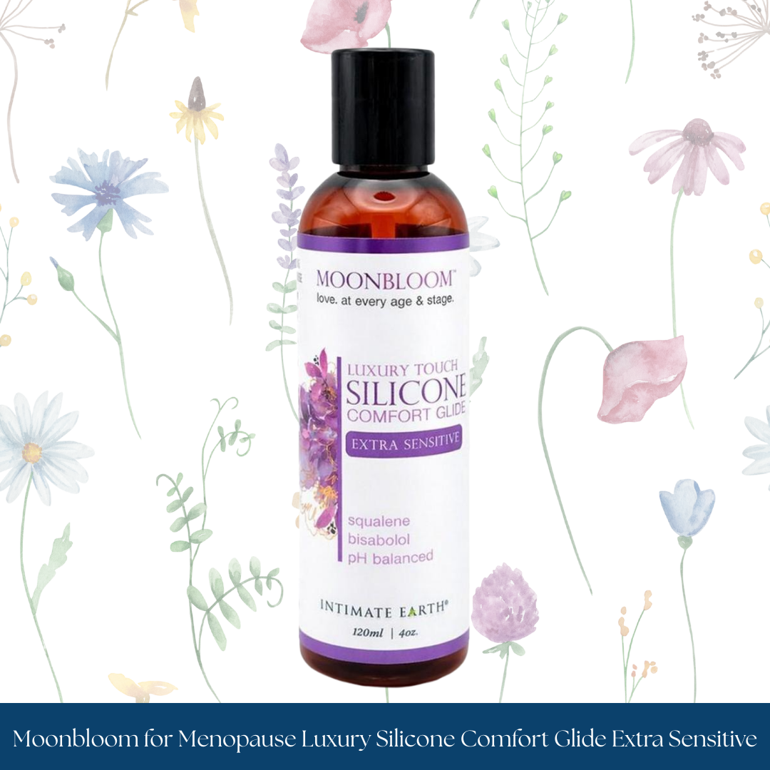 Moonbloom for Menopause Luxury Silicone Comfort Glide Extra Sensitive