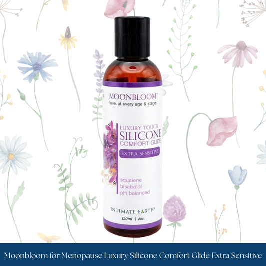 Moonbloom for Menopause Luxury Silicone Comfort Glide Extra Sensitive