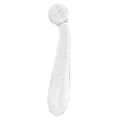 Firefly Glass G Spot Glow Wand-Clear Dildo