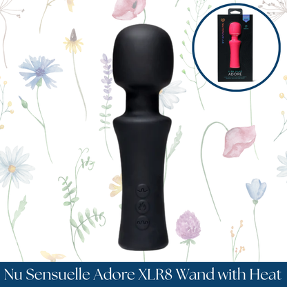 Nu Sensuelle Adore XLR8 Wand with Heat