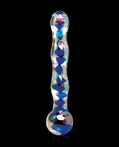 Icicles No.8-Blue Swirl 7"