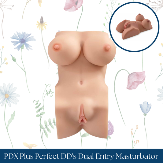 PDX Plus Perfect DD's Dual Entry Masturbator