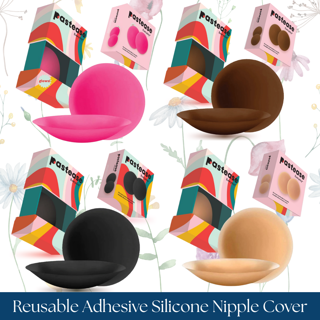 Pastease Halos Reusable Sticky Adhesive Silicone Nipple Cover