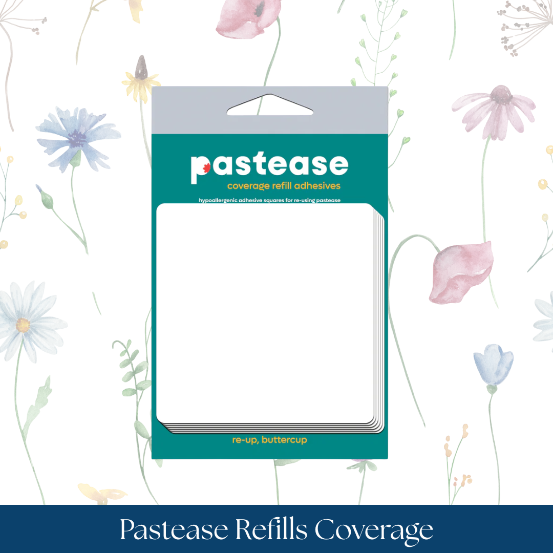 Pastease Refills Coverage: Three Pair Double Stick Adhesive Squares