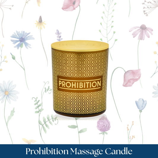 Prohibition Massage Candle