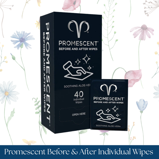 Promescent Before & After Individual Wipes 40-Pack