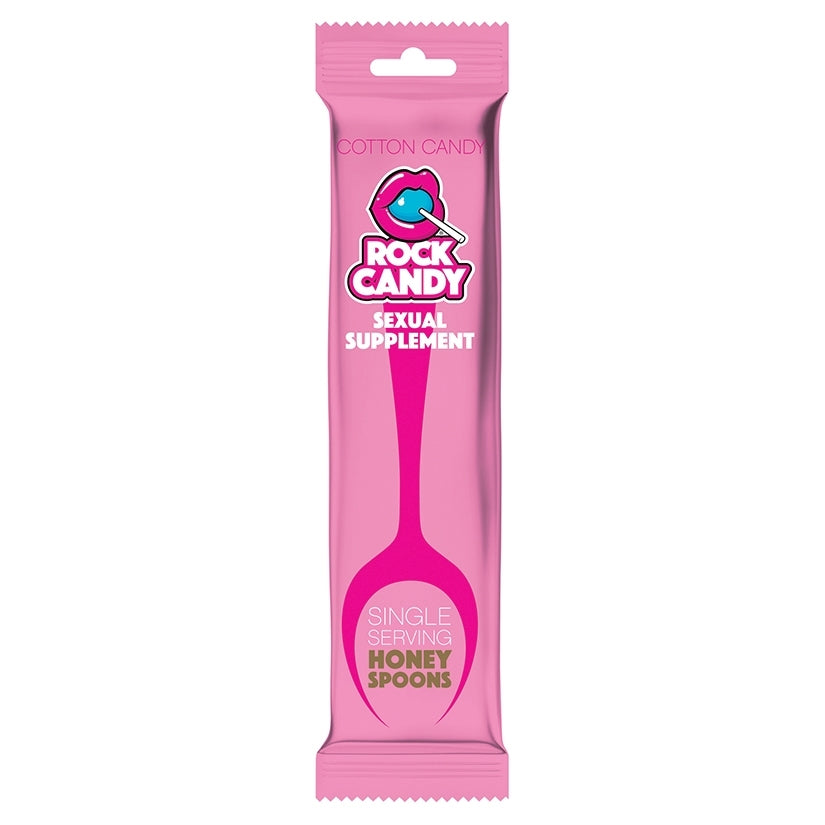 Rock Candy Honey Spoons Womens Sexual Supplement - Cotton Candy