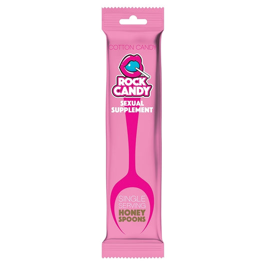 Rock Candy Honey Spoons Womens Sexual Supplement - Cotton Candy