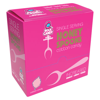 Rock Candy Honey Spoons Womens Sexual Supplement - Cotton Candy