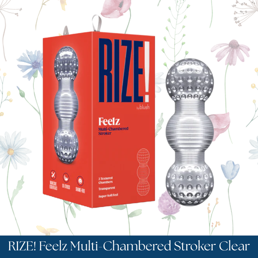 RIZE! Feelz Multi-Chambered Stroker Clear