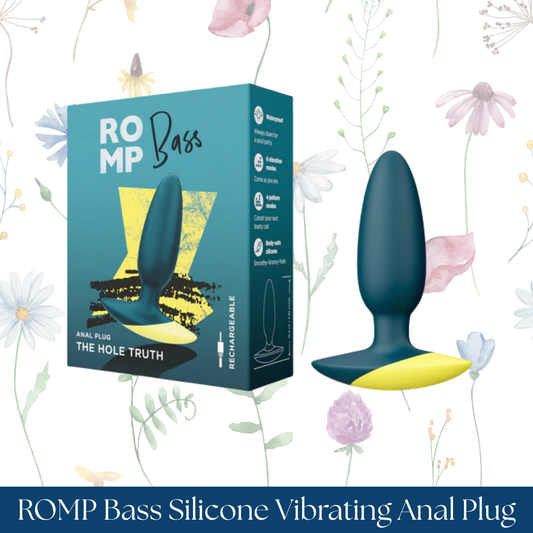 ROMP Bass Silicone Vibrating Anal Plug