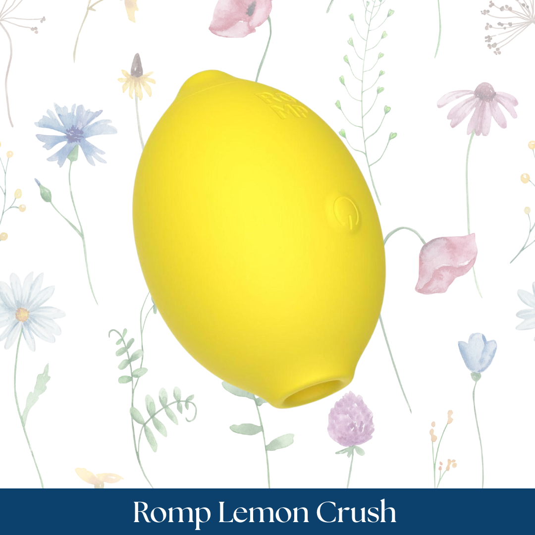 Romp Lemon Crush Clitoral Stimulator with Pleasure Air