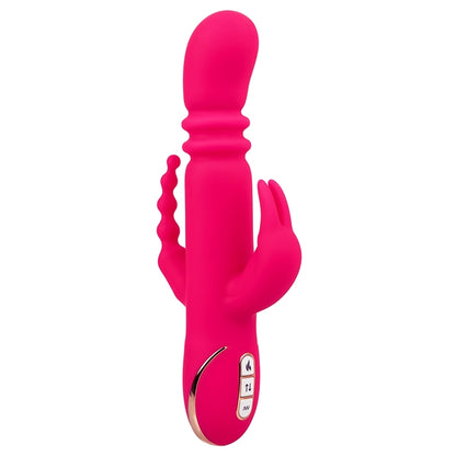 Jack Rabbit Signature Heated Silicone Triple Fantasy Rabbit