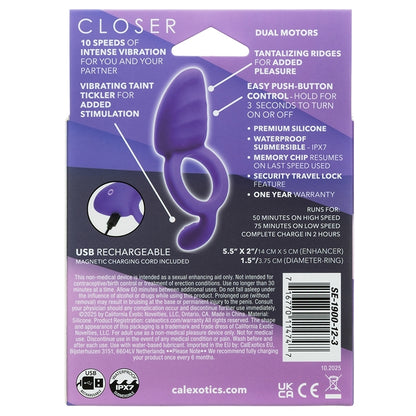 Closer Intimate Rechargeable Ring Passion