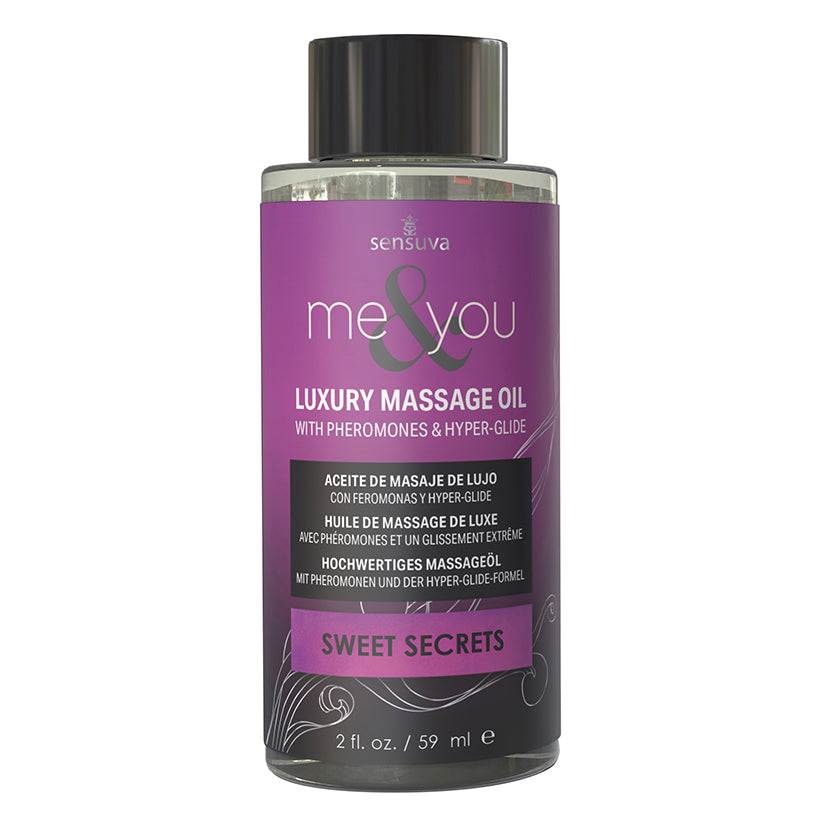 Sensuva Me & You Massage Oil