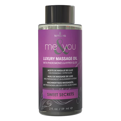 Sensuva Me & You Massage Oil