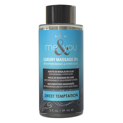 Sensuva Me & You Massage Oil