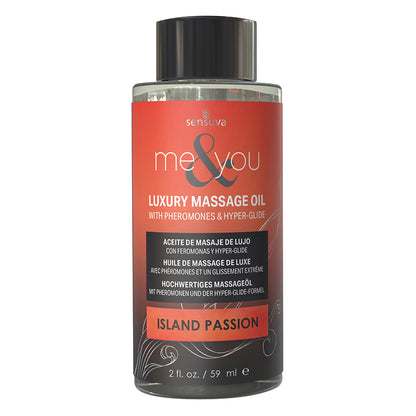 Sensuva Me & You Massage Oil