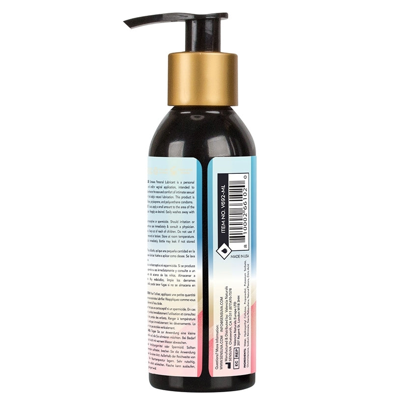 Sensuva Natural Water Based Cotton Candy Lubricant