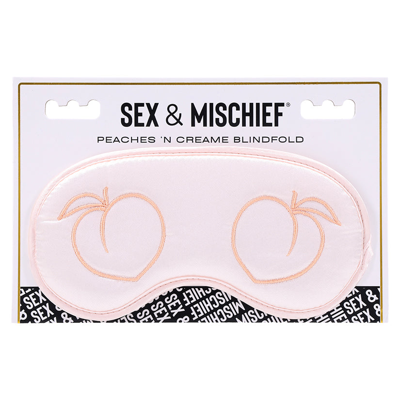 Sportsheets Sex & Mischief Peaches 'n CreaMe Blindfold