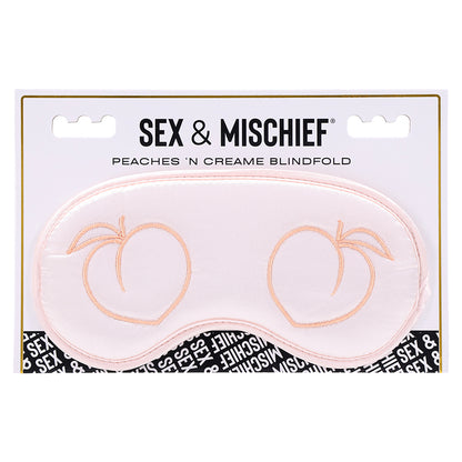 Sportsheets Sex & Mischief Peaches 'n CreaMe Blindfold